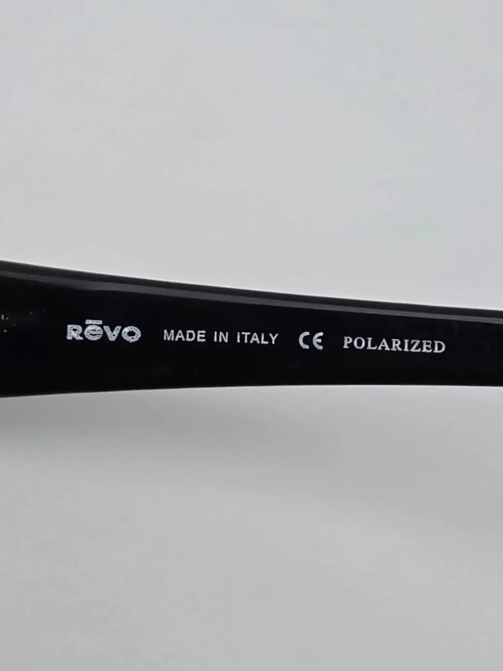 Revo 2512 301/J7 Black Sunglasses Frame w/ Flexhinge and Case Italy 57-18-135